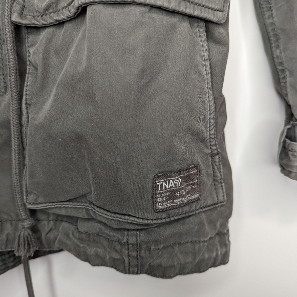 TNA (Aritzia) Utility Jacket with Hood - Picture 3 of 9